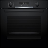 HBG578BB3 Einbaubackofen schwarz, 71 l, Pizza-Stufe, schnelles Vorheizen, pyrolytische Selbstreinigung, 59,4 cm breit, A+, Serie 6