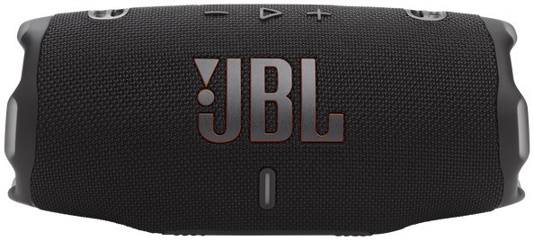 JBL Charge 6 - Tragbarer wasserdichter Lautsprecher mit integrierter Powerbank - Schwarz