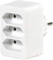 A 3 W Steckdosenadapter weiß