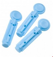 Lancetten für MediTouch Zubehör Blutzuckermessgerät blau