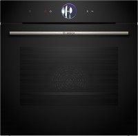 HBG7763B1 Einbaubackofen schwarz, 71 l, Pizza-Stufe, schnelles Vorheizen, pyrolytische Selbstreinigung, 59,4 cm breit, A+, Serie 8