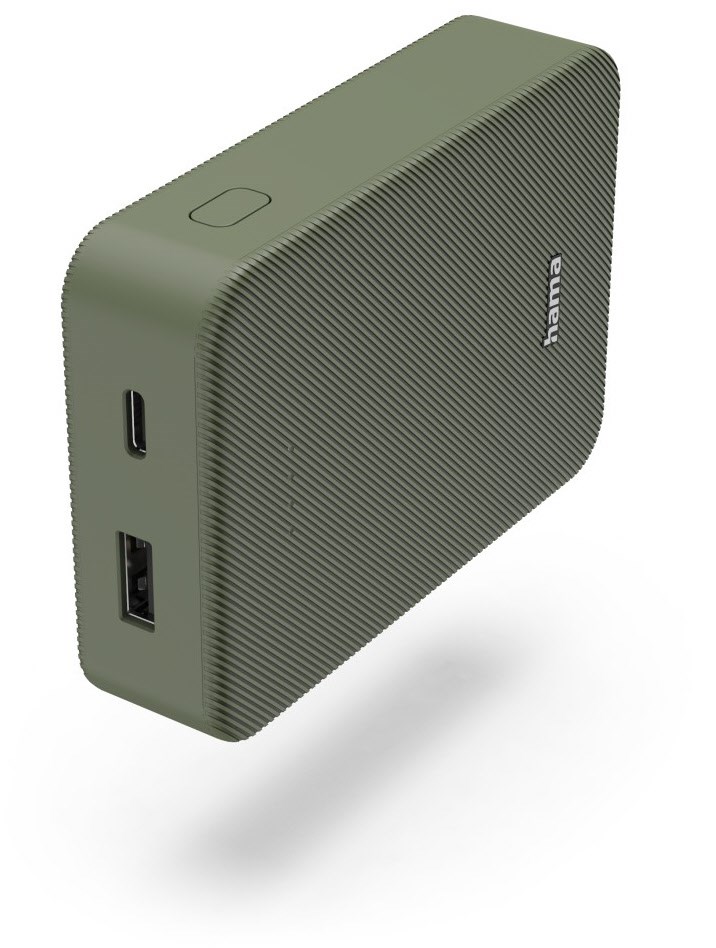 Hama Color 10 (10.000mAh) Powerbank grün