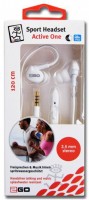 Active 1 In-Ear-Kopfhörer mit Kabel weiß
