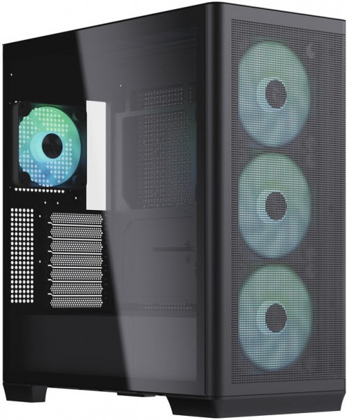 C1 Midi Tower schwarz