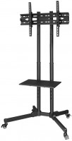Trolley mit Rollen bis 75" schwarz