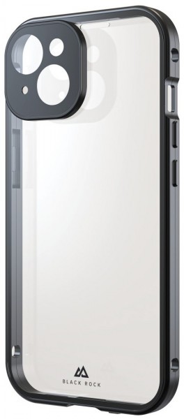Cover 360° Glass für iPhone 15 schwarz