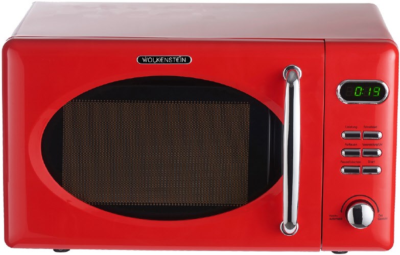 WMW720 FR Solo-Mikrowelle rot