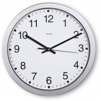 Mallorca Wanduhr silber