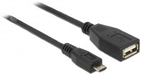 USB micro-B St > USB 2.0-A Bu (50cm