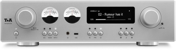 Symphonia Vollverstärker silber