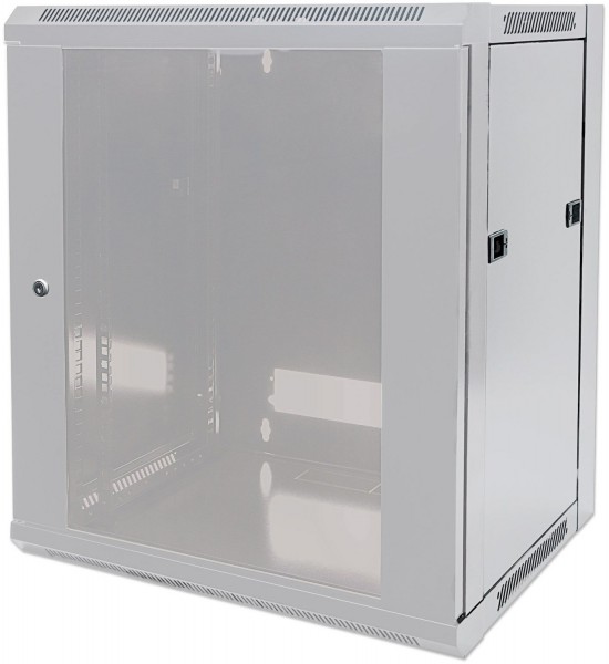 Wandverteiler 15HE 570x600mm unmontiert grau