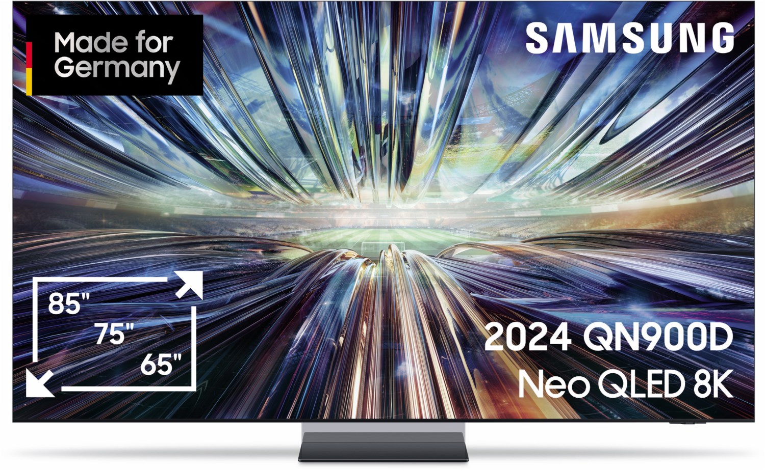 Samsung QN900D NEO QLED 8K TV in 65 Zoll (GQ65QN900DT, 165 cm, MINI-LED, Tizen OS, Dolby Atmos, Neural Quantum 8K AI Gen3)