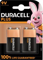 Plus 9V (MN1604/6LR61) 2er Blister Batterie