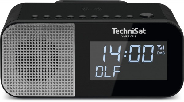 Viola CR 1 DAB/DAB+ Uhrenradio schwarz