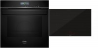 SL15SET7 Herdset mit Induktion und Dampfgarer bestehend aus HS936GCB1 + ED870HWC1E