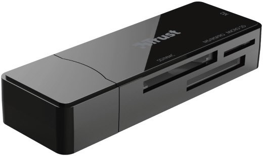 Nanga USB 2.0 Kartenleser schwarz