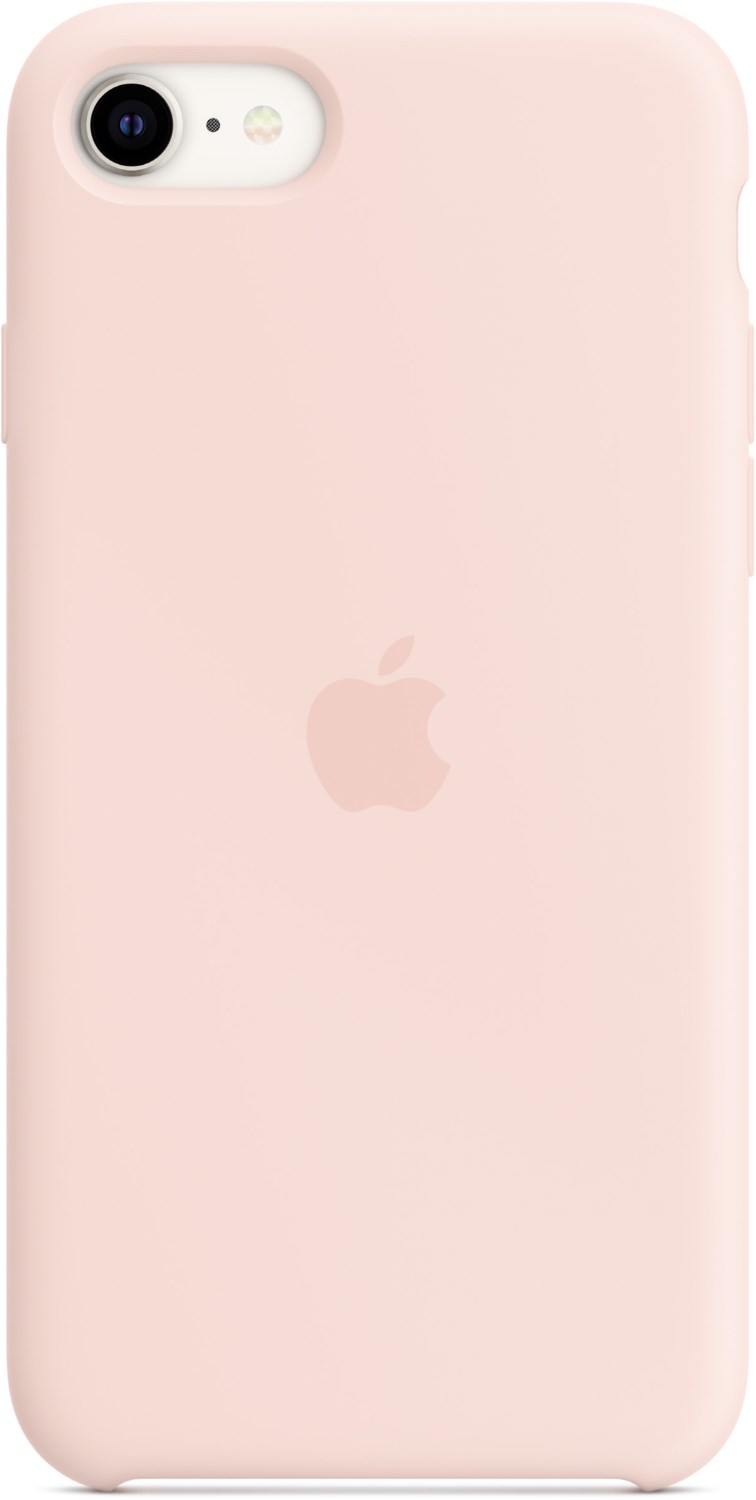 Silikon Case für iPhone SE 3. Generation kalkrosa
