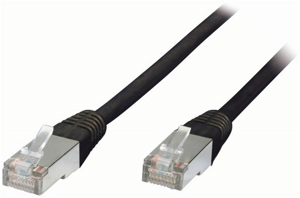 Patchkabel RJ45, CAT6 10m schwarz