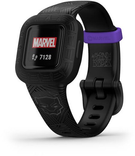 vivofit jr. 3 Marvel Black Panther Activity Tracker, Schlafüberwachung, wasserdicht, Schrittzähler