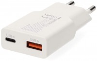 WCHA30WT GaN Netzladegerät (30W) USB, USB Type-C weiß