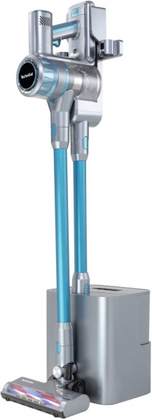 TechniMax AS3 Plus Akku-Stielstaubsauger anthrazit, 450 W, 60 min Laufzeit, HEPA-Filter, 0,8 l Staubvolumen