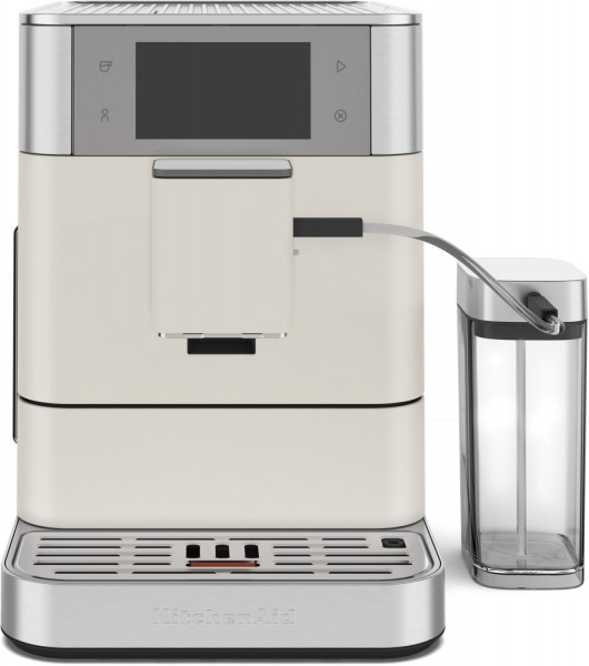 5KES8558EPL Kaffee-Vollautomat porcelain white, Milchbehälter, 15 bar, 2,2 l