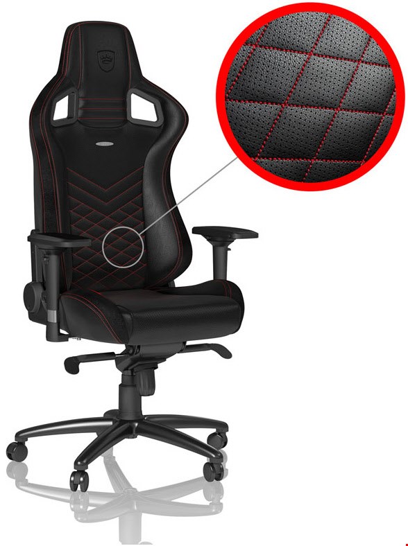 Image of EPIC Büro/Gaming Stuhl schwarz/rot
