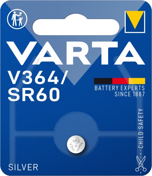 V364 1er Blister Knopfzelle