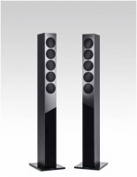 Re:sound G elegance /Stück Stand-Lautsprecher schwarz/schwarz