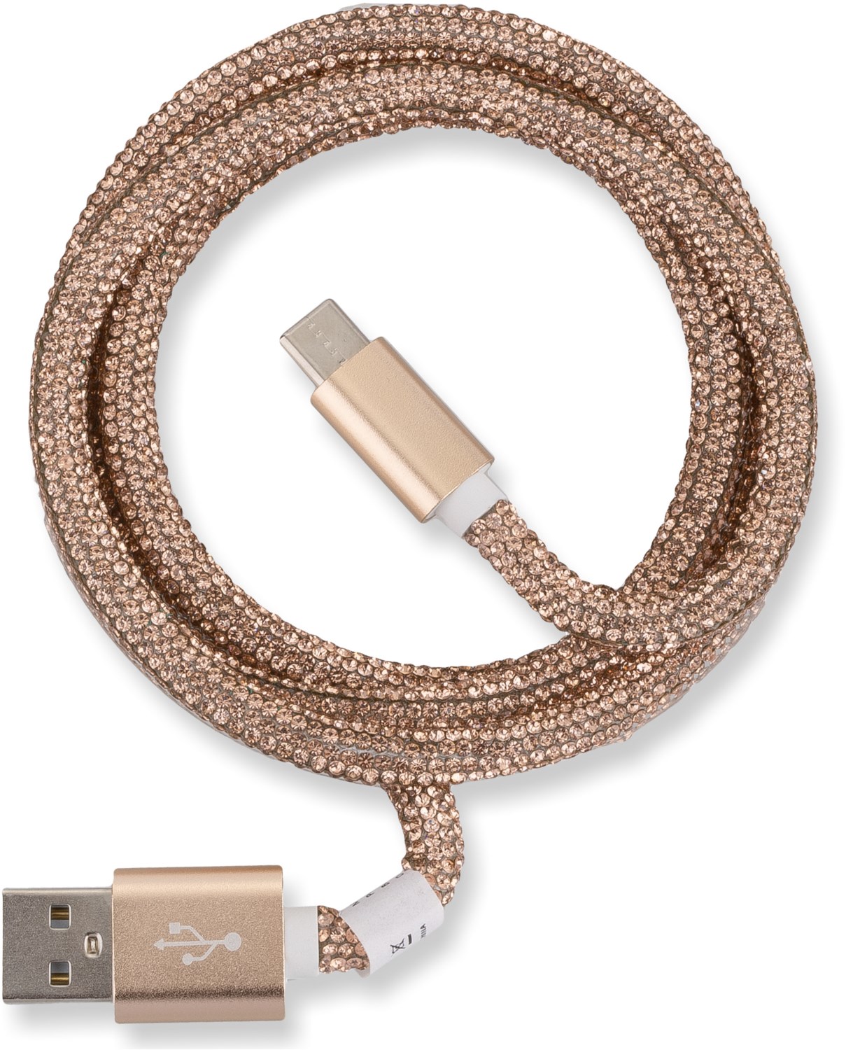 USB > Type-C Glamour Kabel (1m) gold