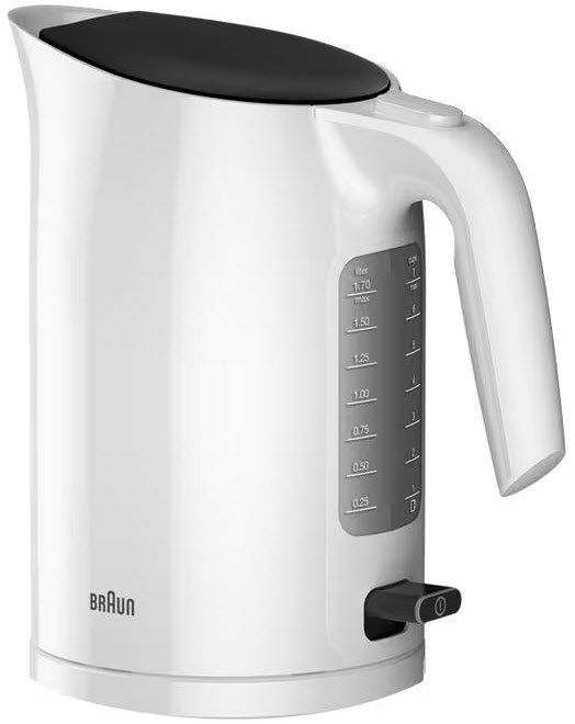 Braun WK 3100 WH PurEase Wasserkocher weiß