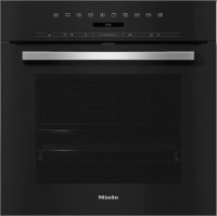 DGC 7151 Elektro-Backofen mit Dampfgarer obsidianschwarz, 76 l, schnelles Vorheizen, Rückwand katalytisch beschichtet, 59,5 cm breit, A+