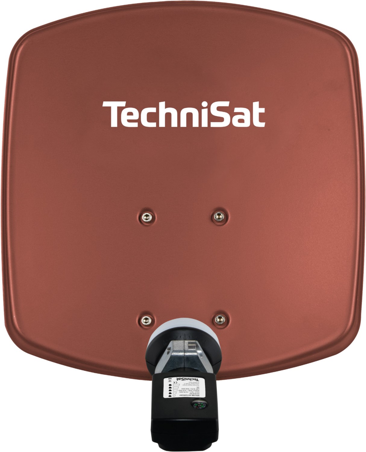 Image of DigiDish 33 Satellitenantenne inkl. V/H-LNB mit Satfinder ziegelrot