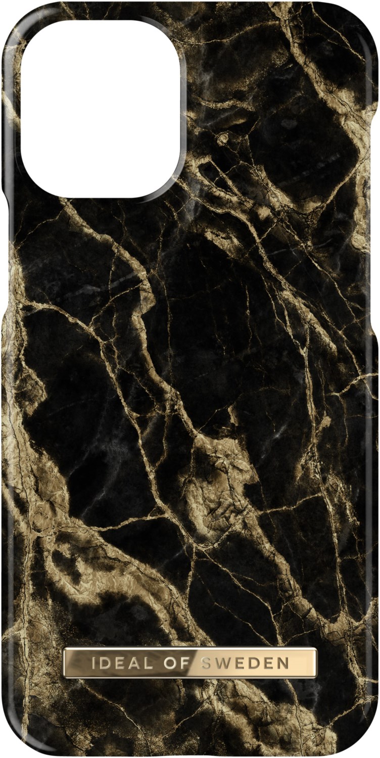 Fashion Case für iPhone 12/12 Pro golden smoke marble