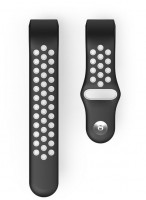 Sportarmband für Fitbit Charge 3/4 grau/schwarz