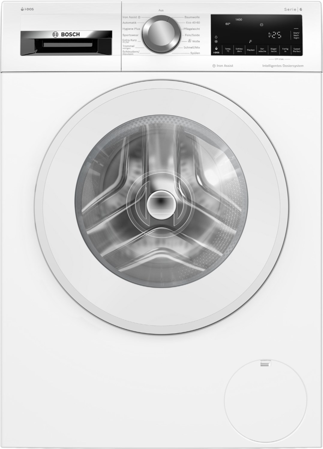WGG254F1E Stand-Waschmaschine-Frontlader weiss, 10 kg, Serie 6, 71 dBA