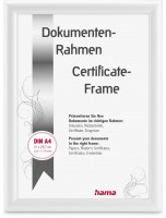 Kunststoffrahmen Swing 21x29,7cm weiss