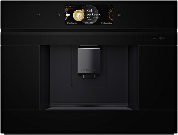 CTL9181B0 Einbau-Kaffee-Vollautomat schwarz, Milchbehälter, Keramik-Mahlwerk, 19 bar, 2,4 l, Steuerung über Smartphone