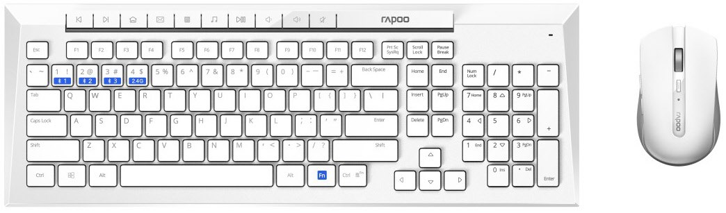 8200M Kabelloses Tastatur-Set weiß