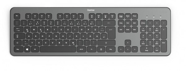 KW-700 Kabellose Tastatur schwarz