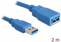 USB 3.0-A Verlängerung (2m) blau