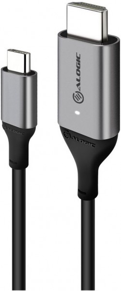 USB-C St. > HDMI St. (2m) Kabel space grey