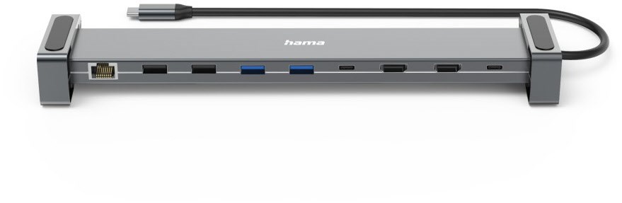 Image of 9 Port USB-C-Docking-Station grau