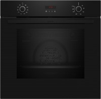 B2CCG6AK3 Einbaubackofen schwarz, 71 l, Pizza-Stufe, schnelles Vorheizen, pyrolytische Selbstreinigung, 59,4 cm breit, A+