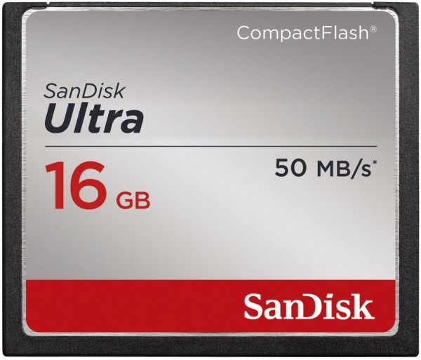 Compact Flash Ultra 50MB/s (16GB) Speicherkarte