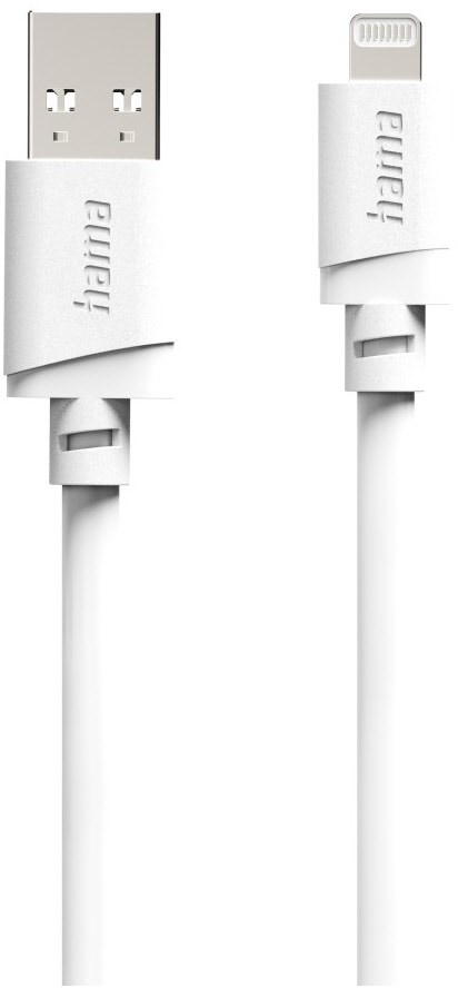 USB-A > Lightning Kabel (2m) weiss