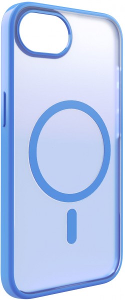 Gradient Cover MagSafe für iPhone 16e blau