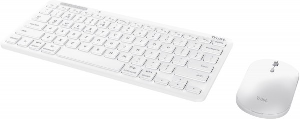Lyra (DE) Kabelloses Tastatur-Set weiß