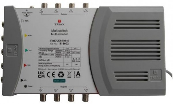 TMS/CKR 5x8 S Multischalter