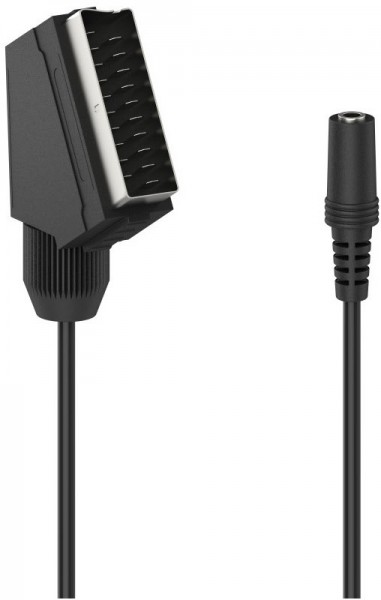 Scart-Stecker>3,5-mm-Kupplung schwarz